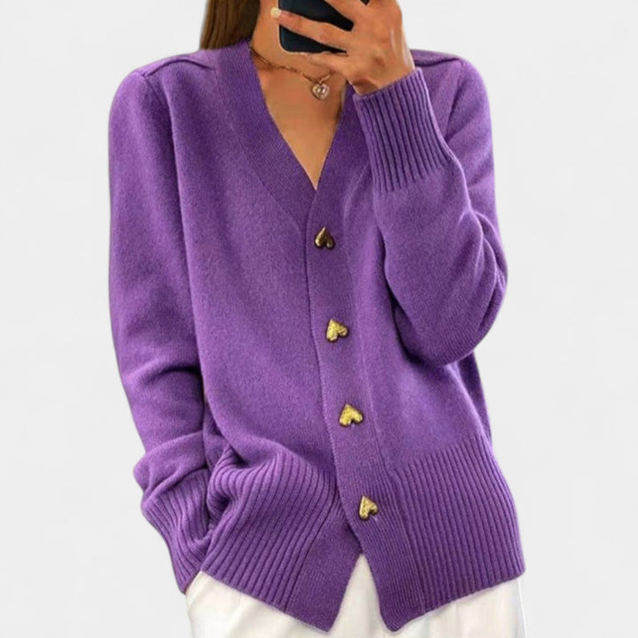 Veronika – Cardigan d'automne