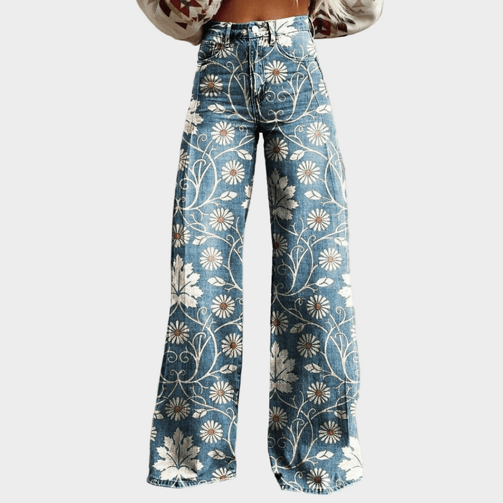 Tereza - Pantalons vintage bohèmes