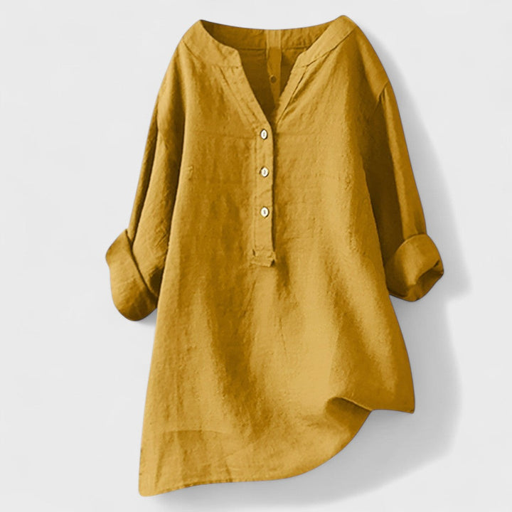 Freja - Chemise Confortable à Boutons