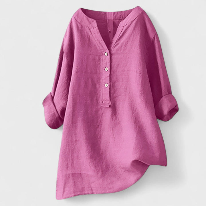 Freja - Chemise Confortable à Boutons