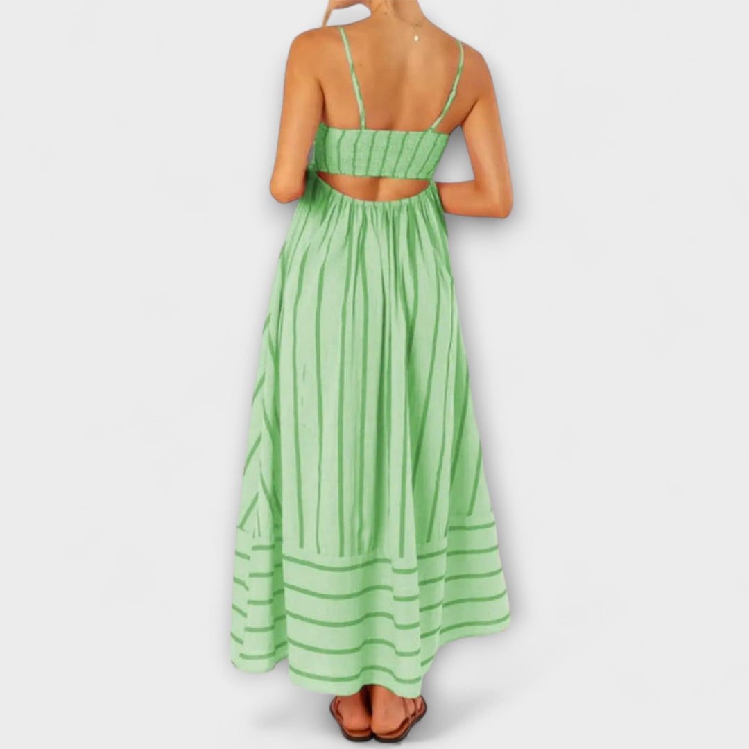 Svea - Robe maxi en Bare Bloom