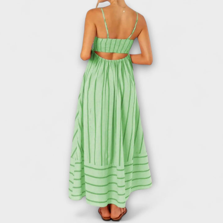 Svea - Robe maxi en Bare Bloom