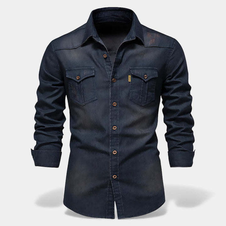Štěpán – Chemise en denim au style intemporel