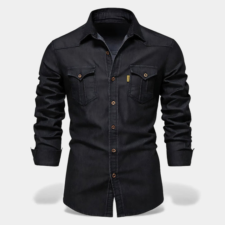 Štěpán – Chemise en denim au style intemporel