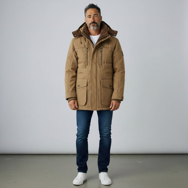 Libuše – Veste d'hiver résistante pour hommes