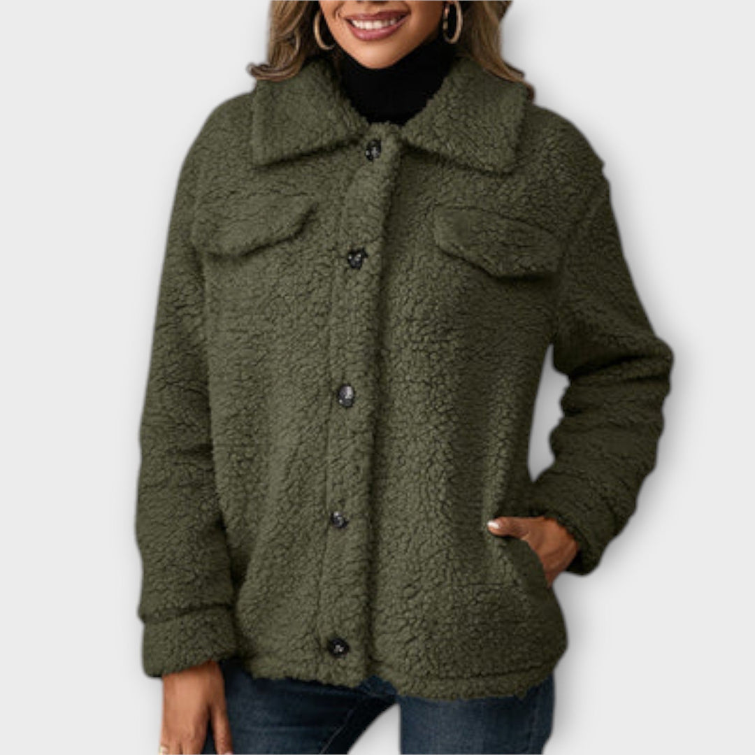 Lucy - Veste teddy chaude