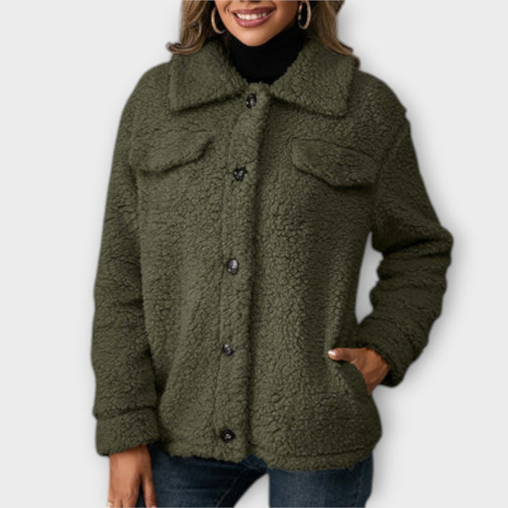 Lucy - Veste teddy chaude