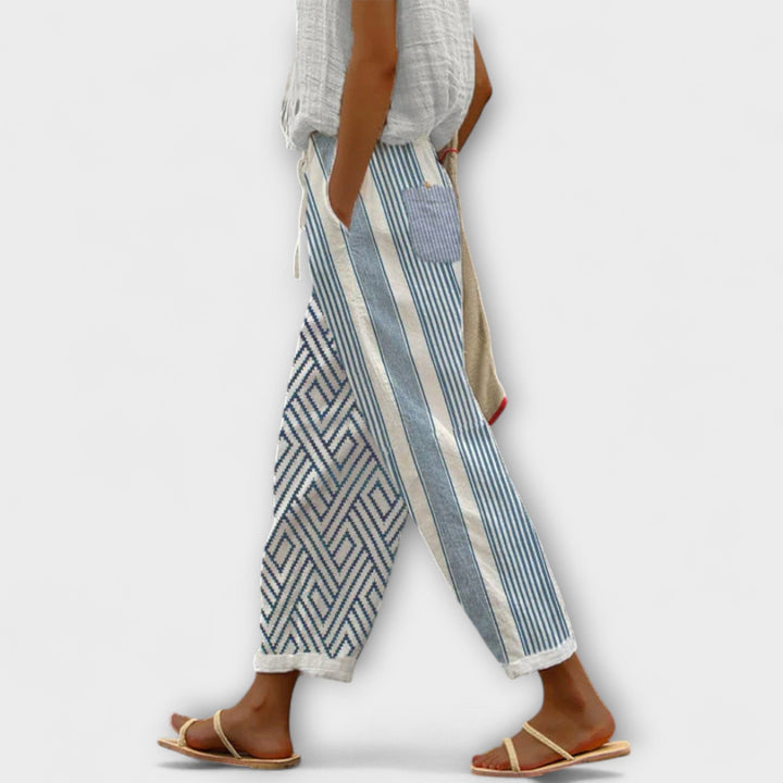 Airish - Pantalons amples imprimés audacieux